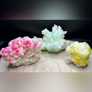 Dyed Aragonite Specimen Bundle